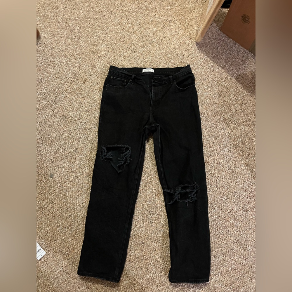 Black Abercrombie jeans